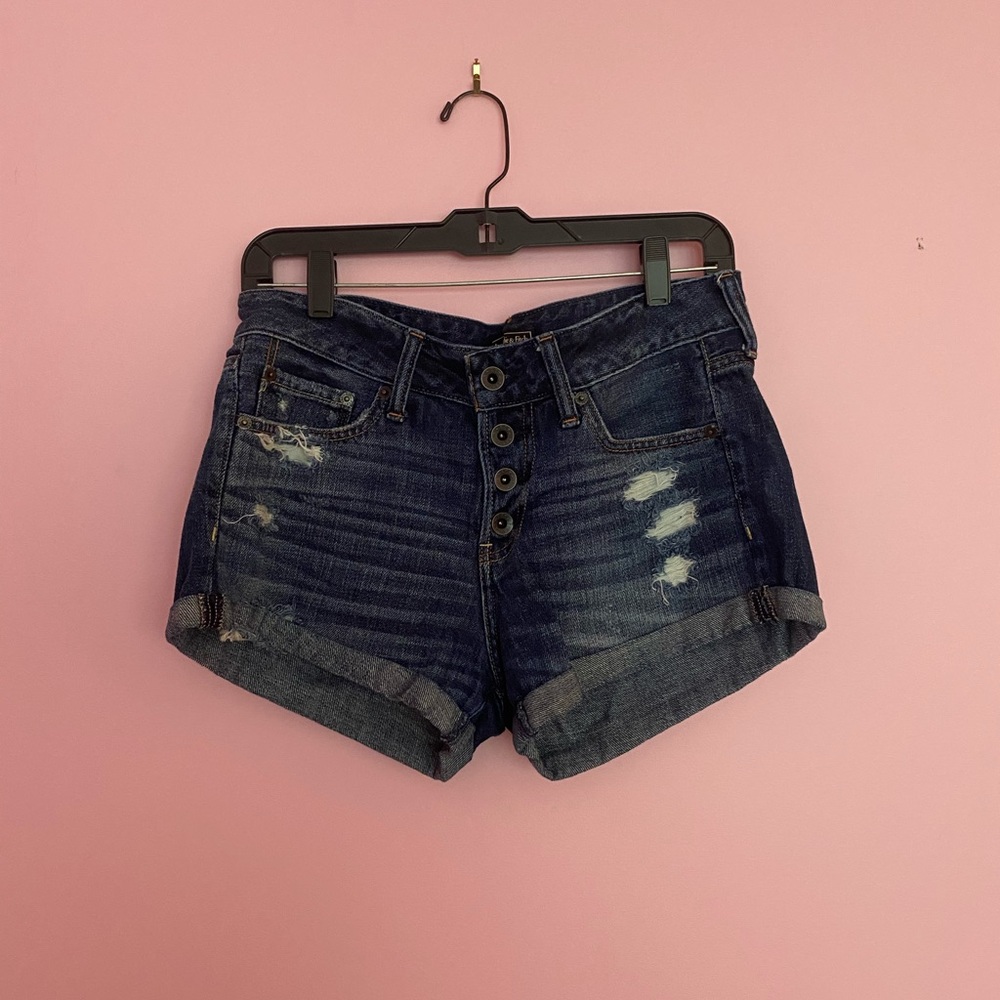 Abercrombie Boyfriend Denim Shorts